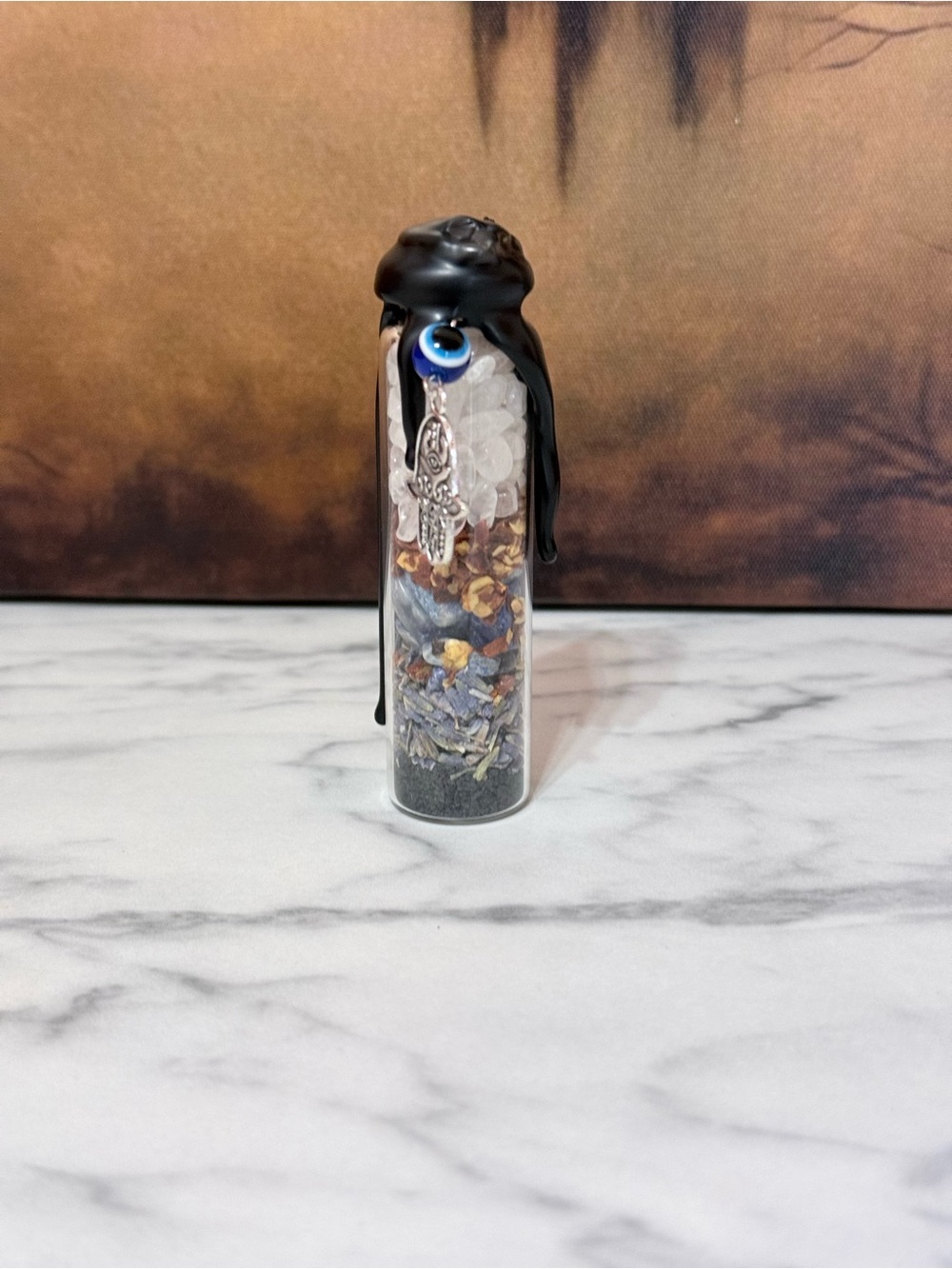 Evil eye spell jar